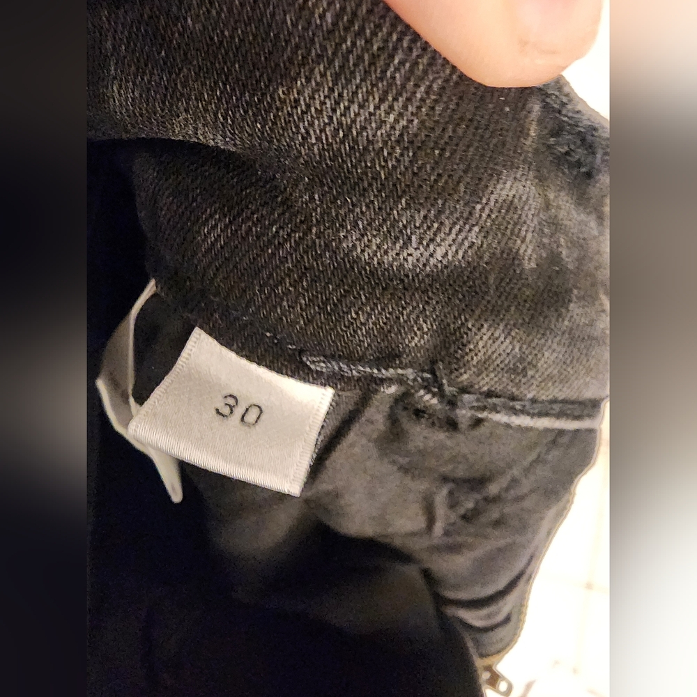 VERVET Black Distressed Skinny Jeans - Picture 3 of 7